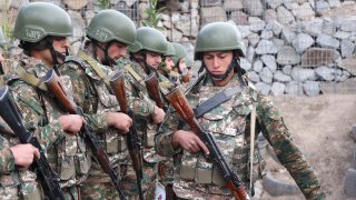 The Chairman of the Investigative Committee Artur Poghosyan with RA Minister of Defense Suren Papikyan Visited Southeastern Border Zone of the Republic